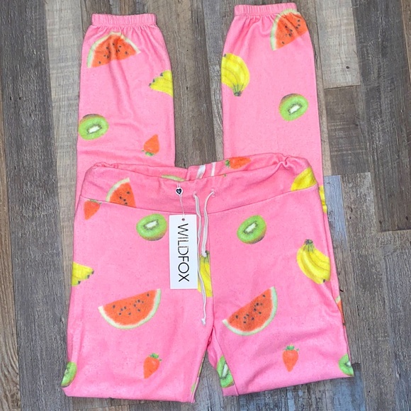 NWT WildFox Tutti Fruitti Bottoms🍓🍉 Size S - Picture 4 of 5